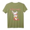 Böses Hasi Halloween Fasching Kostüm für Herren und Damen – Lustiges, Gruseliges T-Shirt mit Blut und Kettensäge für Karneval & Halloween