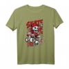 Skate or Die Skaten Skateboard Halloween Totenkopf T-Shirt - Klassisch geschnitten, perfekt für Skater und Halloween-Fans