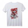 Skate or Die Skaten Skateboard Halloween Totenkopf T-Shirt - Klassisch geschnitten, perfekt für Skater und Halloween-Fans