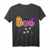 Halloween Shirt Hexe Geschenk Boo für Damen, Herren, Jungen & Kinder - Klassisch geschnitten, doppelt genähter Saum