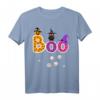 Halloween Shirt Hexe Geschenk Boo für Damen, Herren, Jungen & Kinder - Klassisch geschnitten, doppelt genähter Saum