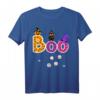 Halloween Shirt Hexe Geschenk Boo für Damen, Herren, Jungen & Kinder - Klassisch geschnitten, doppelt genähter Saum