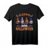 Lustiges Halloween Wichtel und Zwerge T-Shirt mit 'Happy Halloween' - Perfekt für Familie, Frauen, Männer und Kinder auf Halloween-Partys