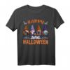 Lustiges Halloween Wichtel und Zwerge T-Shirt mit 'Happy Halloween' - Perfekt für Familie, Frauen, Männer und Kinder auf Halloween-Partys