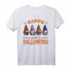 Lustiges Halloween Wichtel und Zwerge T-Shirt mit 'Happy Halloween' - Perfekt für Familie, Frauen, Männer und Kinder auf Halloween-Partys