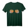 Lustiges Skelett Hände Kürbis Brüste Halloween Kostüm T-Shirt für Damen – Perfekt für Partys, Festivals & Halloween Veranstaltungen