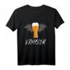 Vambier - Lustiges Halloween Fledermaus T-Shirt mit Biervampir - Perfekt für Bier- und Halloween-Fans