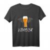 Vambier - Lustiges Halloween Fledermaus T-Shirt mit Biervampir - Perfekt für Bier- und Halloween-Fans
