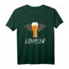 Vambier - Lustiges Halloween Fledermaus T-Shirt mit Biervampir - Perfekt für Bier- und Halloween-Fans