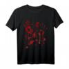 Halloween Blut Kostüm mit Blutspritzern - Einfaches blutiges T-Shirt für Zombie, Vampir & Gruselige Kostüme für Herren und Damen