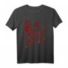 Halloween Blut Kostüm mit Blutspritzern - Einfaches blutiges T-Shirt für Zombie, Vampir & Gruselige Kostüme für Herren und Damen