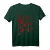 Halloween Blut Kostüm mit Blutspritzern - Einfaches blutiges T-Shirt für Zombie, Vampir & Gruselige Kostüme für Herren und Damen