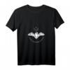 Damen Protect Our Nocturnal Pollinators Bat mit Moon T-Shirt – Perfekt für Halloween, Geburtstage & Naturschutz-Bewusstsein