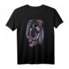 Gruselige Lady Sugar Skull Halloween Dia De Los Muertos T-Shirt – Spooky Kostüm für Halloween, Día de los Muertos & Feiertage