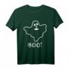 Halloween T-Shirt Geist Ghost Boo für Damen und Herren - Klassisches Halloween Outfit mit lustigem Design, Geschenkidee für Kinder und Erwachsene