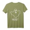 Halloween T-Shirt Geist Ghost Boo für Damen und Herren - Klassisches Halloween Outfit mit lustigem Design, Geschenkidee für Kinder und Erwachsene