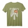 Süßes Oder Saures Kürbis Skelett Halloween Happy Halloween T-Shirt - Klassisch geschnitten, doppelt genähter Saum