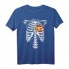 Süßes Oder Saures Kürbis Skelett Halloween Happy Halloween T-Shirt - Klassisch geschnitten, doppelt genähter Saum