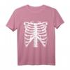 Lustiges Skelett Brustkorb T-Shirt für Halloween - Perfekt für Kinder und Erwachsene, Party-Outfit & Geschenkideen