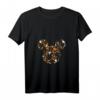 HapDeer Mickey Mouse Halloween Ghosts Pumpkins Spiders V-Ausschnitt T-Shirt – Offizielles Merchandise für Halloween & Geburtstag