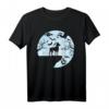 Doberman Pinscher und Mond Halloween T-Shirt – Perfektes Kostüm für Hundeliebhaber und Halloween 2020