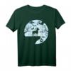 Doberman Pinscher und Mond Halloween T-Shirt – Perfektes Kostüm für Hundeliebhaber und Halloween 2020