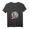 HapDeer Minnie Mouse Flying Witch Halloween T-Shirt mit V-Ausschnitt – Niedliches Kostüm für Kinder und Erwachsene