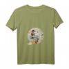 HapDeer Minnie Mouse Flying Witch Halloween T-Shirt mit V-Ausschnitt – Niedliches Kostüm für Kinder und Erwachsene