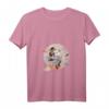 HapDeer Minnie Mouse Flying Witch Halloween T-Shirt mit V-Ausschnitt – Niedliches Kostüm für Kinder und Erwachsene