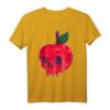 Gruseliger vergifteter Apfelschädel & böse Königin Gothic Halloween T-Shirt – Perfekt für Halloween-Partys & Apfelwein-Liebhaber