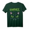 Vampurr Vampirkatze lustiges Halloween Tier T-Shirt – Perfekt für Katzenliebhaber, Kinder & Erwachsene als Kostüm oder Geschenk