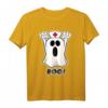 Boo! Halloween Krankenschwester T-Shirt mit Geisterdesign – Perfekt für Pflegepersonal und Halloween-Feiern im Krankenhaus