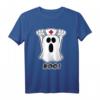 Boo! Halloween Krankenschwester T-Shirt mit Geisterdesign – Perfekt für Pflegepersonal und Halloween-Feiern im Krankenhaus