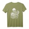 Skelett küsst Skelett - Liebe Romantik Halloween T-Shirt als Geschenk für Paare und Halloween-Fans