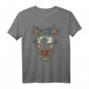 Unheimliches Halloween Werwolf T-Shirt – Gruselige dunkle Kunst für Halloween-Partys & Süßes oder Saures