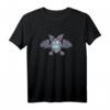 Fledermaus mit Atemschutz Maske Vampir Halloween Kostüm T-Shirt – Lustiges und Gruseliges Kostüm für Kinder und Erwachsene für Halloween, Karneval und Fasching