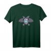 Fledermaus mit Atemschutz Maske Vampir Halloween Kostüm T-Shirt – Lustiges und Gruseliges Kostüm für Kinder und Erwachsene für Halloween, Karneval und Fasching