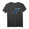 Französische Bulldogge Sensenmann Halloween Geschenk T-Shirt - Lustige Frenchie Kostümidee für Hundeliebhaber
