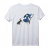 Französische Bulldogge Sensenmann Halloween Geschenk T-Shirt - Lustige Frenchie Kostümidee für Hundeliebhaber