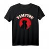 Vampurr Vampire Black Cat Halloween T-Shirt – Cooler Horror-Katzen-Print für Halloween-Partys & perfekte Geschenkidee für Katzenliebhaber
