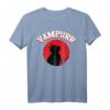 Vampurr Vampire Black Cat Halloween T-Shirt – Cooler Horror-Katzen-Print für Halloween-Partys & perfekte Geschenkidee für Katzenliebhaber