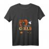 Damen Halloween Kostüm & Pyjama Pumpkin Spooky Mädchen T-Shirt mit V-Ausschnitt – Perfekt für Halloween-Partys und Gruselnacht
