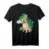 Creme Französische Bulldogge Dinosaurier Kostüm Halloween T-Shirt – Lustiges Frenchie Geschenk für Hundeliebhaber, Männer, Frauen & Kinder