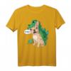 Creme Französische Bulldogge Dinosaurier Kostüm Halloween T-Shirt – Lustiges Frenchie Geschenk für Hundeliebhaber, Männer, Frauen & Kinder