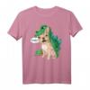 Creme Französische Bulldogge Dinosaurier Kostüm Halloween T-Shirt – Lustiges Frenchie Geschenk für Hundeliebhaber, Männer, Frauen & Kinder