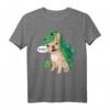 Creme Französische Bulldogge Dinosaurier Kostüm Halloween T-Shirt – Lustiges Frenchie Geschenk für Hundeliebhaber, Männer, Frauen & Kinder