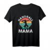 Handball Mama Retro Handballerin T-Shirt – Lustiges Sportdesign zum Muttertag & für Handballfans