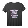 Hardtekk T-Shirt - Kunst aus dem Osten für Rave Fans und Techno Liebhaber | Hardtechno Merch für Festivals und Hardcore Raver