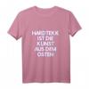 Hardtekk T-Shirt - Kunst aus dem Osten für Rave Fans und Techno Liebhaber | Hardtechno Merch für Festivals und Hardcore Raver