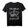 Verliebte Paare Hund Liebesbeweis T-Shirt – Romantisches Valentinstag Geschenk für Hundeliebhaber und Zweisamkeit